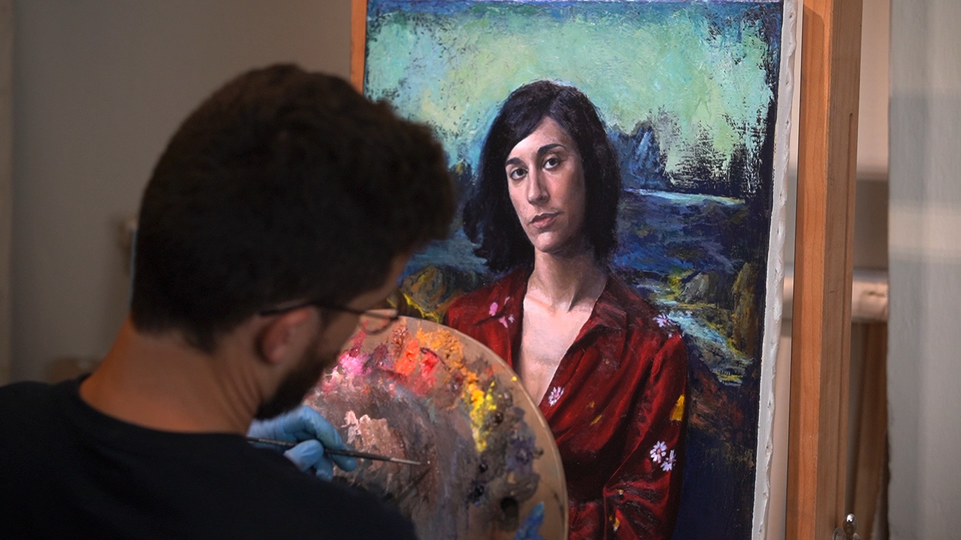 Painting by Mark Glezin 1